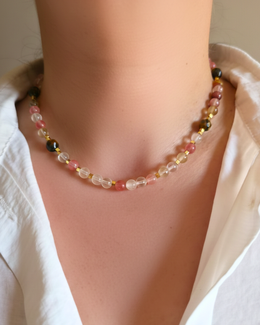 COLLAR ROSÉE DU MATIN